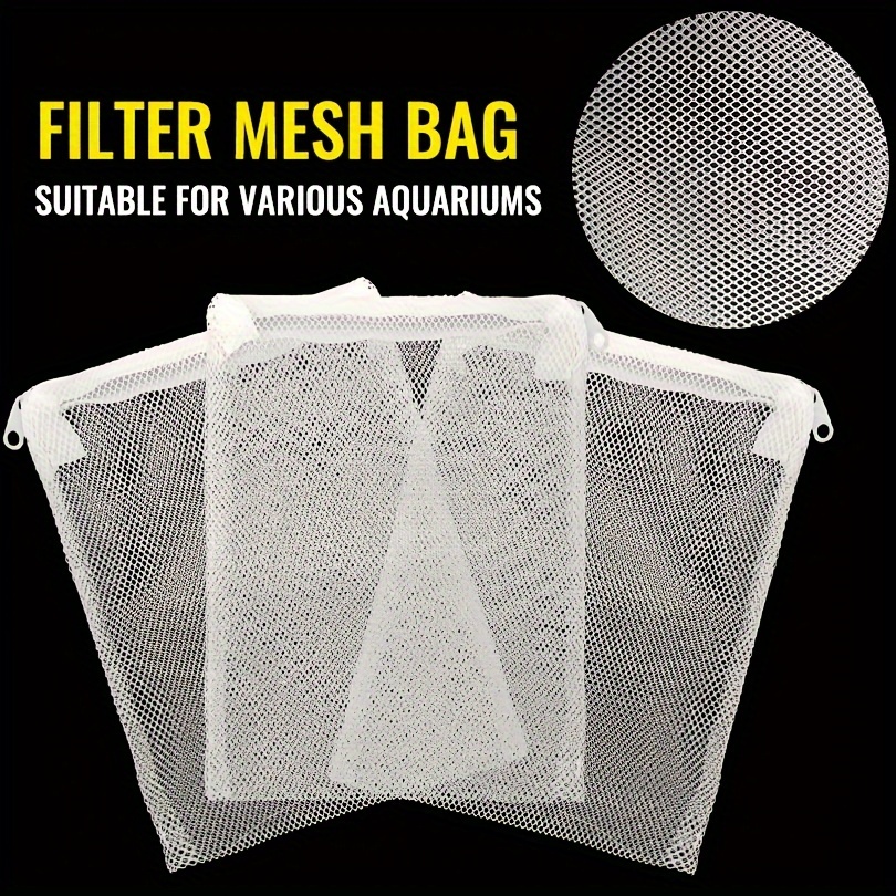 Planted Aquarium Media - Sacchetti filtranti riutilizzabili con cerniera per