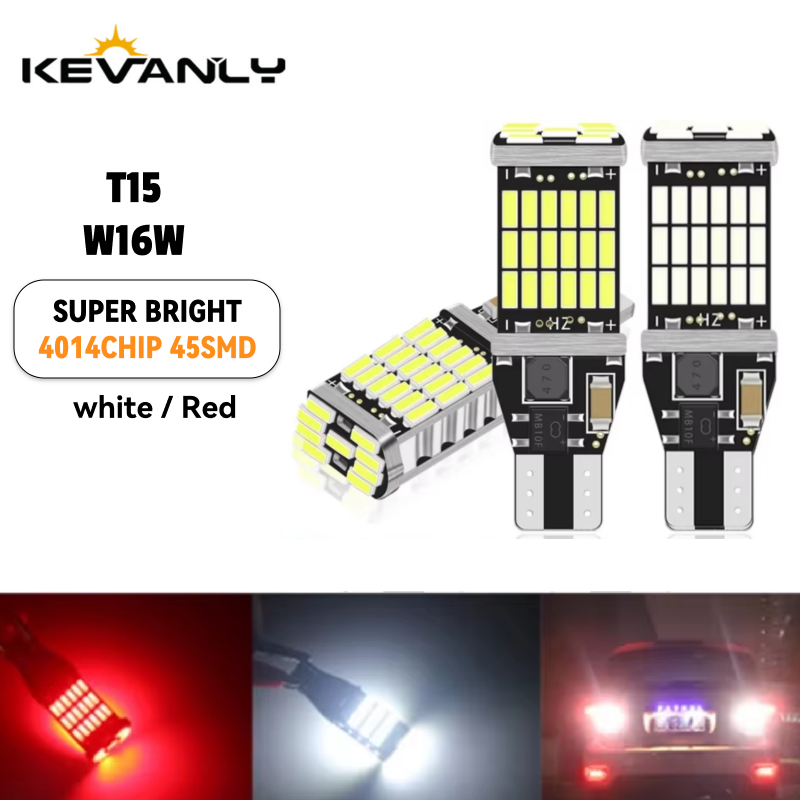 Ludwigia Super Red - 2 pezzi T15 luce di retromarcia