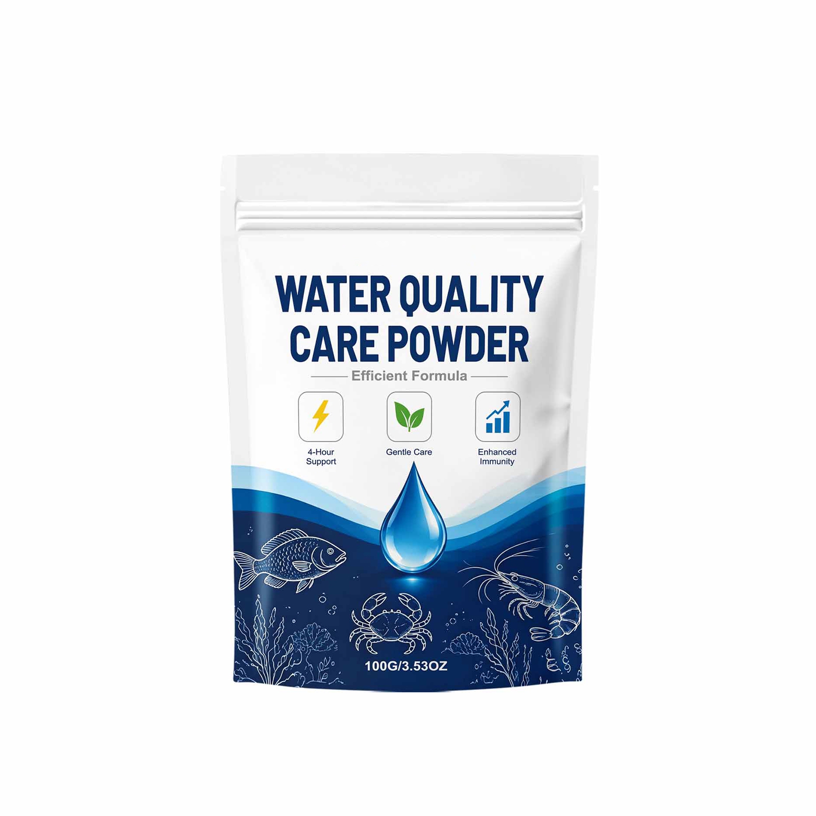 Planted Aquarium Cloudy Water - 1/2/3/5 Pezzi Polvere Chiarificante per Acqua