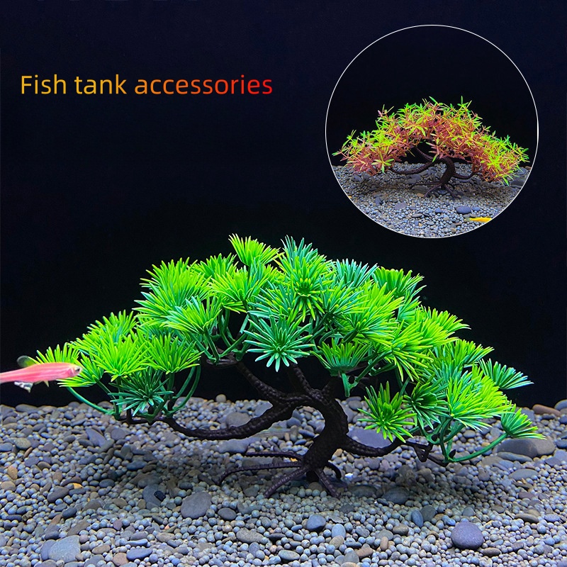 Aquarium Plant Guide - Albero bonsai per acquario, pianta, decorazione