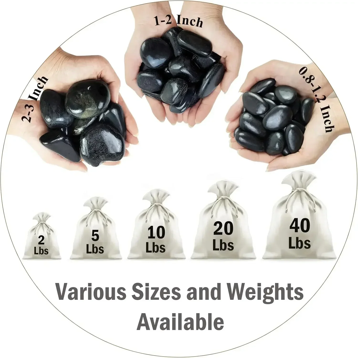 40 libbre di rocce nere per pa - Aquarium Plant recensione e prezzo