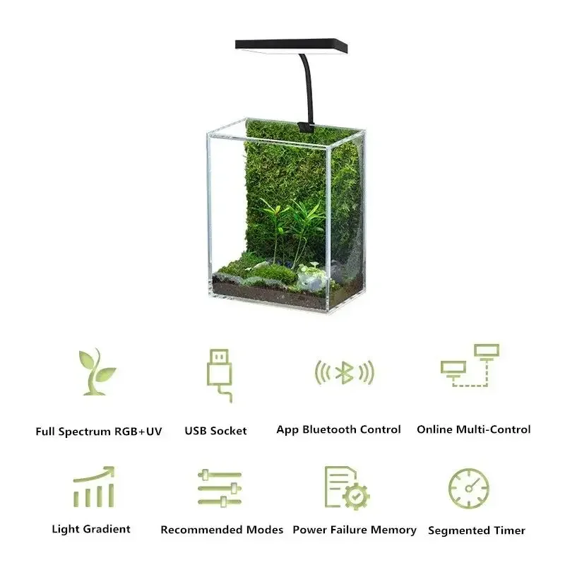 WEEK AQUA Mag Pro USB Nano Lam - Led Planted Tank Light recensione e prezzo