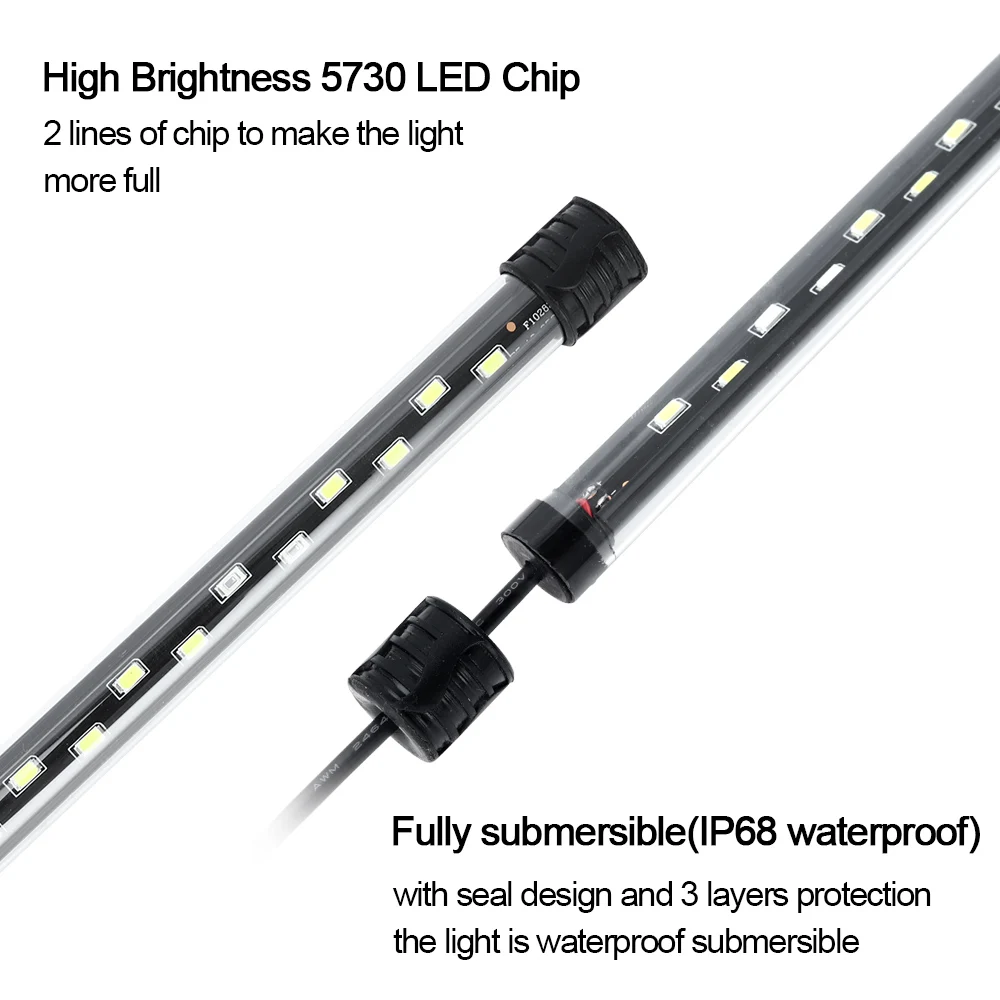 58CM Acquario Luce LED Pianta  - Led Planted Tank Light recensione e prezzo