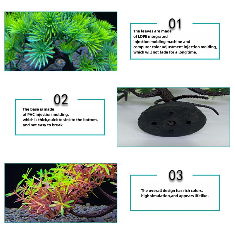 Albero bonsai per acquario, pi - Aquarium Plant Guide recensione e prezzo